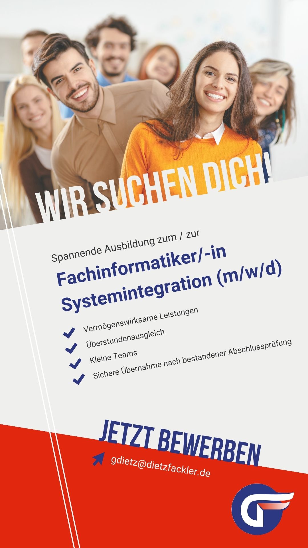 tolle und spannende Ausbildung bei Dietz & Fackler EDV-Systeme GmbH